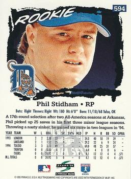1995 Score - Platinum Team Sets #594 Phil Stidham Back