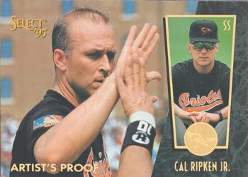 1995 Select - Artist's Proofs #1 Cal Ripken Jr. Front