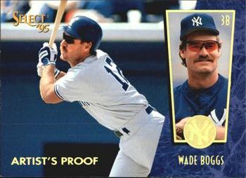 1995 Select - Artist's Proofs #16 Wade Boggs Front