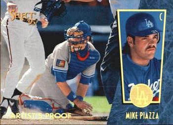1995 Select - Artist's Proofs #17 Mike Piazza Front