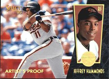 1995 Select - Artist's Proofs #18 Jeffrey Hammonds Front