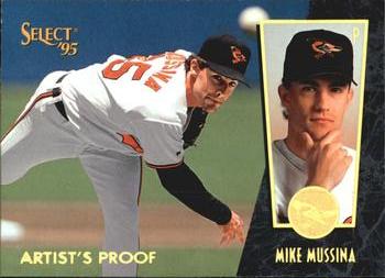 1995 Select - Artist's Proofs #19 Mike Mussina Front