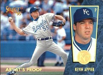 1995 Select - Artist's Proofs #23 Kevin Appier Front