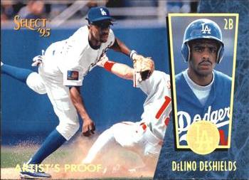 1995 Select - Artist's Proofs #30 Delino DeShields Front