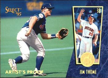 1995 Select - Artist's Proofs #32 Jim Thome Front