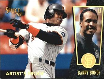1995 Select - Artist's Proofs #46 Barry Bonds Front