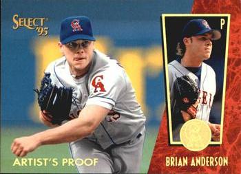 1995 Select - Artist's Proofs #70 Brian Anderson Front