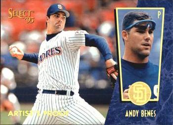 1995 Select - Artist's Proofs #75 Andy Benes Front
