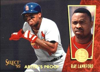 1995 Select - Artist's Proofs #76 Ray Lankford Front