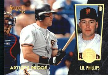 1995 Select - Artist's Proofs #82 J.R. Phillips Front