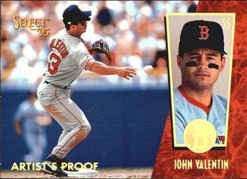 1995 Select - Artist's Proofs #98 John Valentin Front