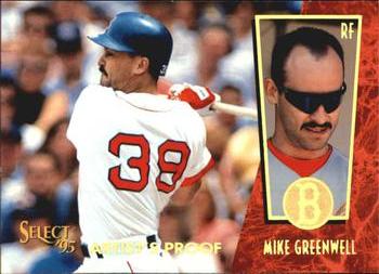 1995 Select - Artist's Proofs #110 Mike Greenwell Front