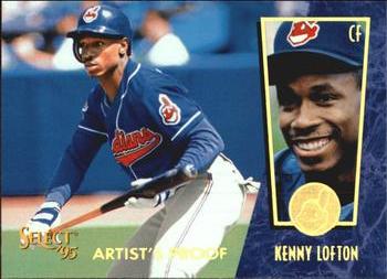 1995 Select - Artist's Proofs #120 Kenny Lofton Front