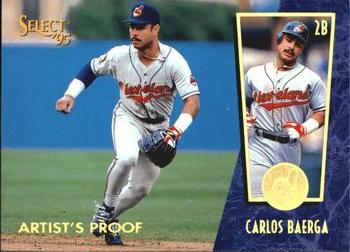 1995 Select - Artist's Proofs #124 Carlos Baerga Front