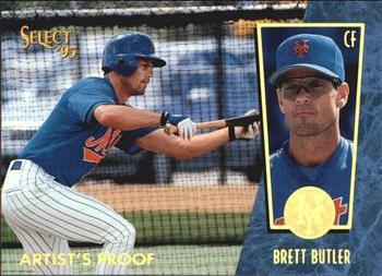 1995 Select - Artist's Proofs #125 Brett Butler Front