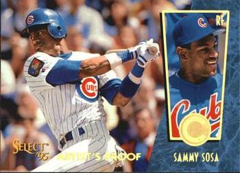1995 Select - Artist's Proofs #126 Sammy Sosa Front
