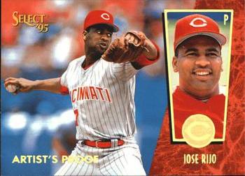 1995 Select - Artist's Proofs #138 Jose Rijo Front