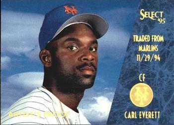 1995 Select - Artist's Proofs #142 Carl Everett Front