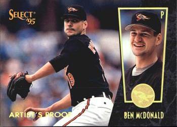 1995 Select - Artist's Proofs #144 Ben McDonald Front