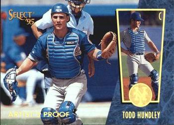 1995 Select - Artist's Proofs #154 Todd Hundley Front