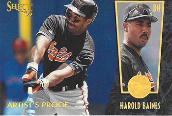 1995 Select - Artist's Proofs #156 Harold Baines Front