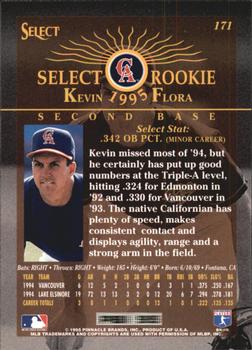 1995 Select - Artist's Proofs #171 Kevin Flora Back