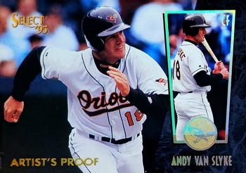 1995 Select - Artist's Proofs #182 Andy Van Slyke Front