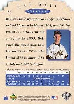 1995 SP Championship - Die Cuts #82 Jay Bell Back