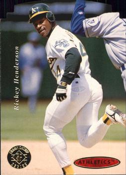1995 SP Championship - Die Cuts #178 Rickey Henderson Front