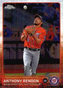 2015 Topps Chrome #62 Anthony Rendon Front