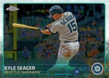 2015 Topps Chrome #188 Kyle Seager Front