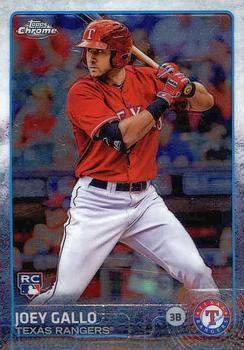 2015 Topps Chrome #204 Joey Gallo Front