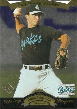 1995 SP Top Prospects #142 Greg LaRocca  Front