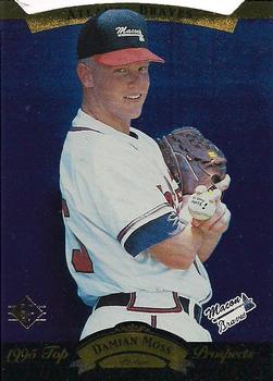 1995 SP Top Prospects #14 Damian Moss  Front
