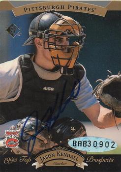 1995 SP Top Prospects - Autographs #NNO Jason Kendall Front