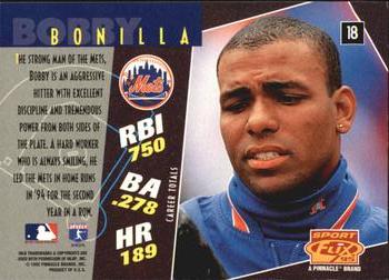 1995 Sportflix - Artist's Proofs #18 Bobby Bonilla Back