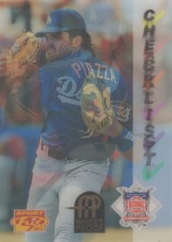 1995 Sportflix - Artist's Proofs #167 Mike Piazza Front