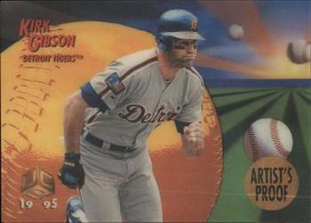 1995 Sportflix UC3 - Artist's Proofs #45 Kirk Gibson Front