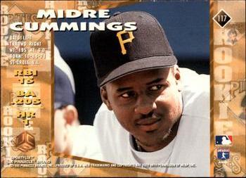 1995 Sportflix UC3 - Artist's Proofs #117 Midre Cummings Back