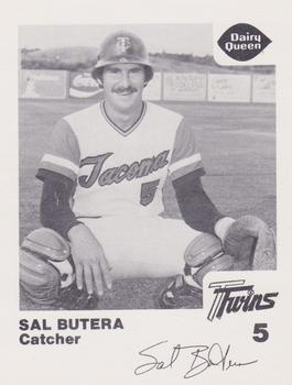 1977 Dairy Queen Tacoma Twins #5 Sal Butera Front