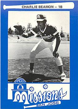1977 Mr. Chef's San Jose Missions #9 Charlie Beamon Front