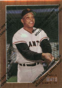 1997 Topps - Willie Mays Commemorative Reprints Finest #16 Willie Mays Front