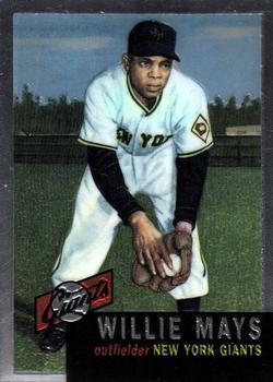 1997 Topps - Willie Mays Commemorative Reprints Finest #3 Willie Mays Front