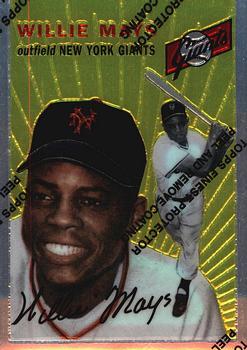 1997 Topps - Willie Mays Commemorative Reprints Finest #5 Willie Mays Front