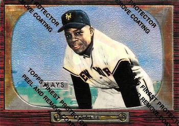 1997 Topps - Willie Mays Commemorative Reprints Finest #6 Willie Mays Front