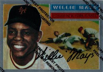 1997 Topps - Willie Mays Commemorative Reprints Finest #8 Willie Mays Front