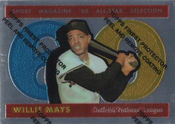 1997 Topps - Willie Mays Commemorative Reprints Finest #13 Willie Mays Front
