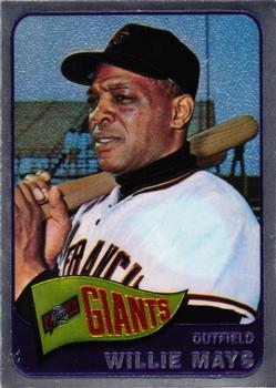 1997 Topps - Willie Mays Commemorative Reprints Finest #19 Willie Mays Front