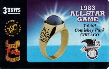 1995 Stadium Club - Phone Cards #NNO 1983 All-Star Game Front