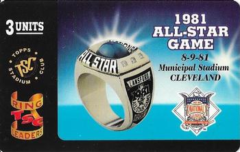 1995 Stadium Club - Phone Cards #NNO 1981 All-Star Game Front
